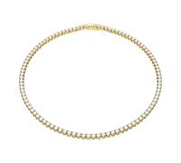 Swarovski Matrix Tennis Colliers Acier inoxydable plaqué or 5681795 - Femme - Acier inoxydable