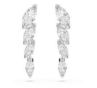 Swarovski Boucles d'oreilles Mesmera Taille marquise Blanc Plaqué rhodium