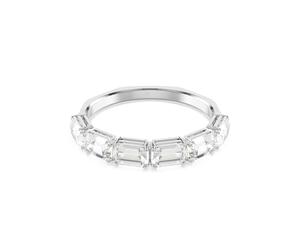 Swarovski Millenia Collection Bangle Bracelet, Clear Octagon-Cut Crystals in Rhodium-Finished Setting