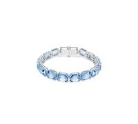 Swarovski Bracelet Millenia – Taille octogonale, dégradé de couleur bleu, métal rhodié