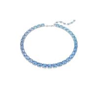 Swarovski Collier Tennis Millenia – Taille octogonale, dégradé de couleur bleu, métal rhodié