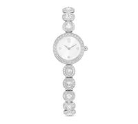 Swarovski Montre à affichage analogique 'UNA' argent / transparent / blanc, Taille One Size