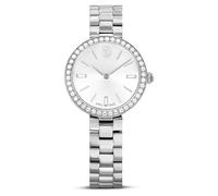 Swarovski Montre Certa, Fabriqué en Suisse, Bracelet en métal, Ton argenté, Acier Inoxydable