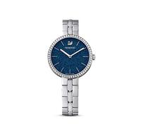Swarovski Montre Cosmopolitan, Bracelet en métal, Bleu, Acier inoxydable