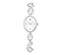 Swarovski Montre Gema, Bracelet en Cristal, Ton argenté, Acier Inoxydable