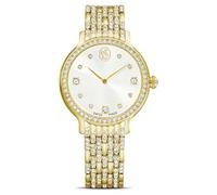 Swarovski Montre Imber, Fabriqué en Suisse, Bracelet en métal, Ton doré, Finition Ton doré