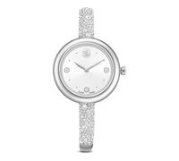 Swarovski Montre Sublima Bangle, Fabriqué en Suisse, Bracelet en métal, Ton argenté, Acier Inoxydable