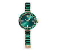 Swarovski - Montre Unisexe Matrix Bangle 25 mm Vert/Champagne-Or 5690808 - unisex - Accessoires - Multicolore - Taille: ONE Size