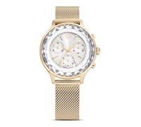 Swarovski - Montre Unisexe Nova Chrono Chronographe Champagne-Gold 5677500 - unisex - Accessoires - Jaune - Taille: ONE Size