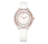 Swarovski Montre à affichage analogique – Or, transparent, blanc cassé – Taille One Size