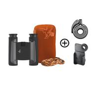 Swarovski Optik - CL Pocket 8x25 Anthracite MO Mountain + Kit d'adaptateur smartphone