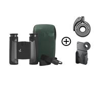 Swarovski Optik - CL Pocket 8x25 Anthracite WN Wild Nature + Kit d'adaptateur smartphone
