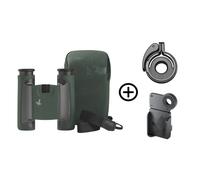 Swarovski Optik - CL Pocket 8x25 Green WN Wild Nature + Kit d'adaptateur smartphone
