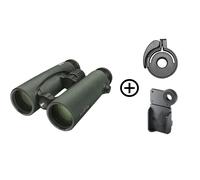 Swarovski Optik - EL 8.5x42 Vert + Kit d'adaptateur smartphone