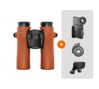 Swarovski Optik - NL Pure 10x32 Orange + Repose-front + Kit d'adaptateur smartphone
