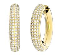 Swarovski - Paire de Créoles Dextera- 5618305 - Femme - Accessoires - Jaune - Taille: ONE Size