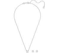 Swarovski Parure de bijoux argent / transparent, Taille One Size