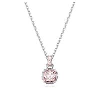 Swarovski Pendentif Birthstone, Taille Carré, Juin, Rose, Métal rhodié