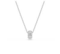 Swarovski Pendentif Dextera, Blanc, Métal rhodié
