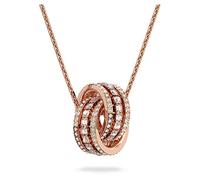 Collier et pendentif Swarovski Bijoux 5419853 - Acier Doré Rose Cristaux Swarovski Femme Or rose