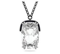 Swarovski Pendentif Harmonia, cristal overSIZE_NAME taille coussin allongé et finition mix de métal, blanc