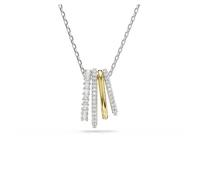 Swarovski Pendentif Hyperbola, Tailles variées, Blanc, Finition mix de métal
