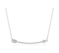 Swarovski Pendentif Idyllia, Tailles variées, Flèche, Blanc, Métal rhodié