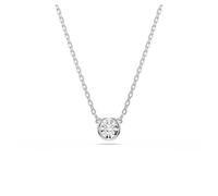 Swarovski Pendentif Imber, Taille ronde, Blanc, Métal rhodié