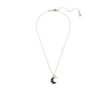 Swarovski Pendentif Luna - Perle de cristal Lune multicolore, placage or rosé