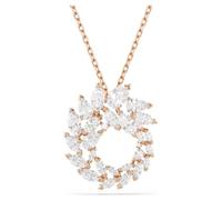 Swarovski Pendentif Mesmera, coupe marquise, blanc, finition or rose 18 carats