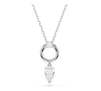 Swarovski Pendentif Mesmera, Taille poire, Blanc, Métal rhodié