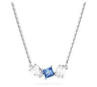 Swarovski Pendentif Mesmera, Tailles variées, Bleu, Métal rhodié