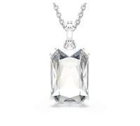 Swarovski Pendentif Millenia, coupe octogonale, blanc, métal rhodié