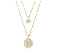 Swarovski Pendentif multiple Meteora, Blanc, Placage de ton or