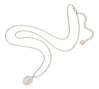 Swarovski Pendentif Signum, cygne, cristaux pavés, placage de ton or rosé, blanc