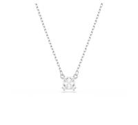 Swarovski Pendentif Stilla Attract Carré Blanc Métal rhodié