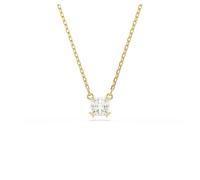Swarovski Pendentif Stilla Attract, Taille Carré, Blanc, Placage de ton or