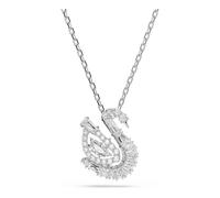 Swarovski Pendentif Swan, Tailles variées, Cygne, Blanc