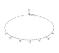 Swarovski Ras-de-cou Stilla Attract, Blanc, Métal rhodié