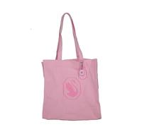 Swarovski Sac à bandoulière en coton avec porte-clés amovible de couleur rose, livré dans une boîte de marque