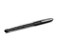 Stylo Roller Crystalline, Noir, Métal chromé OS