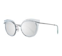 Swarovski SK0169 84X SHINY LIGHT BLUE 50/23/145 Lunettes de soleil pour femmes