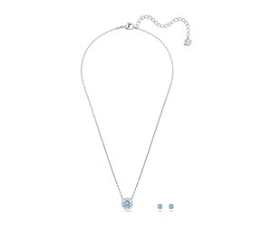 Swarovski - Sparkling Dance Necklace - Femme - Accessoires - Bleu - Taille: ONE Size