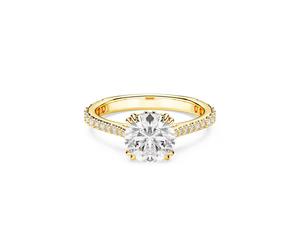 Swarovski Stilla Cocktail Bagues Acier inoxydable plaqué or 5638530-55 - Femme - Acier inoxydable