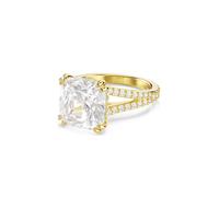 Swarovski Stilla Cocktail Bagues Acier inoxydable plaqué or 5693502-52 - Femme - Acier inoxydable