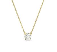 Swarovski Pendentif Constella, Taille ronde, Blanc, Placage de ton or