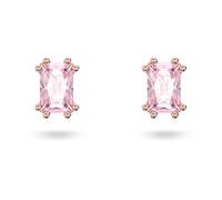 Swarovski Stilla Collier et boucles d'oreilles en cristal Assortiment de coupes en cristal Différentes finitions métalliques, One Size, Métal, Zircone cubique