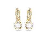 Swarovski Stilla Drop Boucles d'oreilles Métal plaqué or 5638802 - Femme - Acier inoxydable