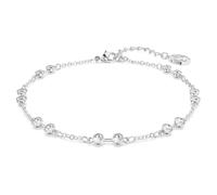 Swarovski Strand Remix Collection, Taille ronde, Blanc, Métal rhodié