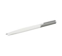 Swarovski Stylo à bille Matrix Tennis, Blanc, Métal chromé